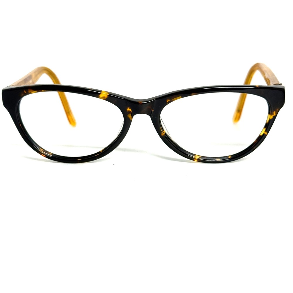 Henna HNO-01-102 Cat Eye Eyeglasses Frames Tortoise‎ Amber 54-17-140